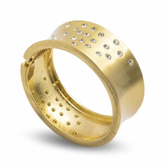 טבעת יהלום בעיצוב מיוחד זהב צהוב 31 נקודות אפולו 